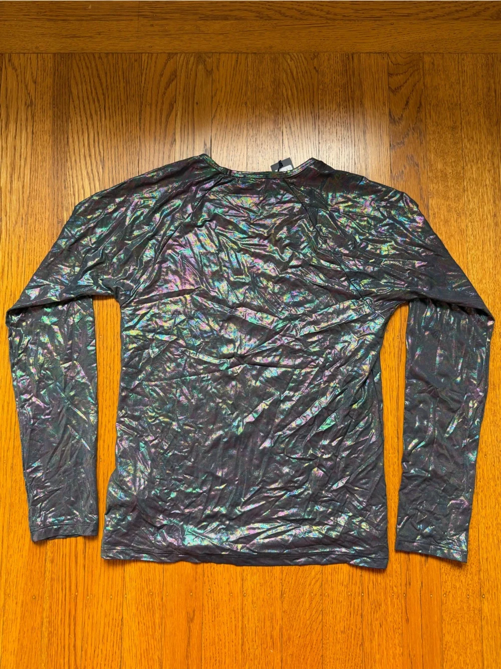NWT - Vilebrequin Iridescent Metallic Multi‑Color Sheen Top (US 4/XS)